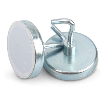 Magnet ferita oala D36 mm cu carlig 2