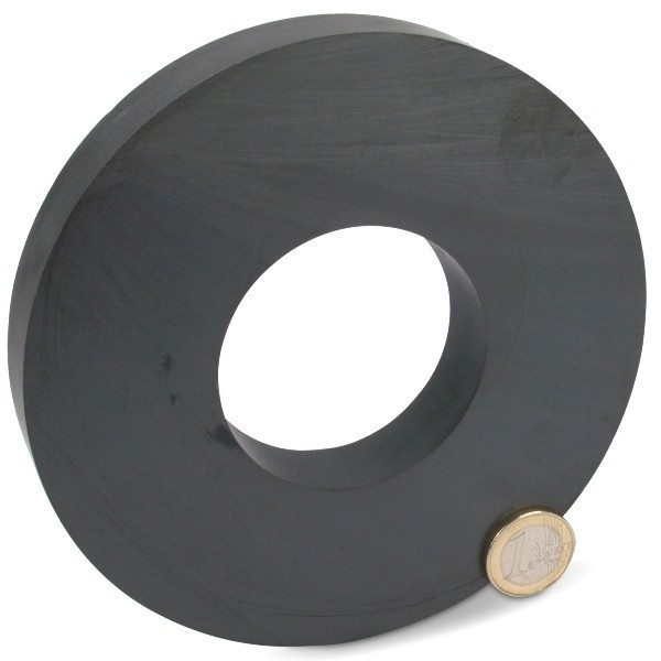 Magnet ferită inel 140 x 60 x 20 mm 2