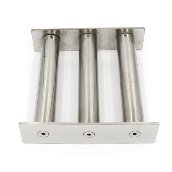 Квадратна магнитна филтърна решетка 150 x 150 x 25 мм вертикална