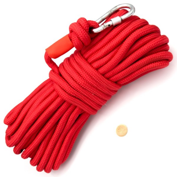 Funie magnet fishing / sfoară din polipropilenă, tip cordelină, 12 mm / 20 m - 50 bani