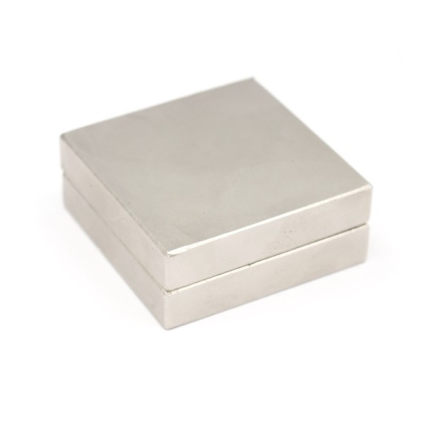 Magnet neodim puternic bloc 50 x 50 x 20 mm 2 buc. 50 x 50 x 10