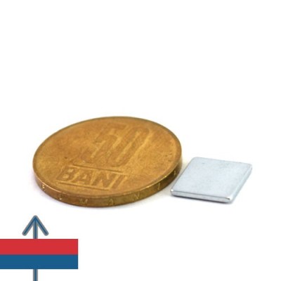 Magnet neodim bloc 10x10x1 mm 10