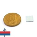 Неодимов магнит блок 10 x 10 x 1 мм 8