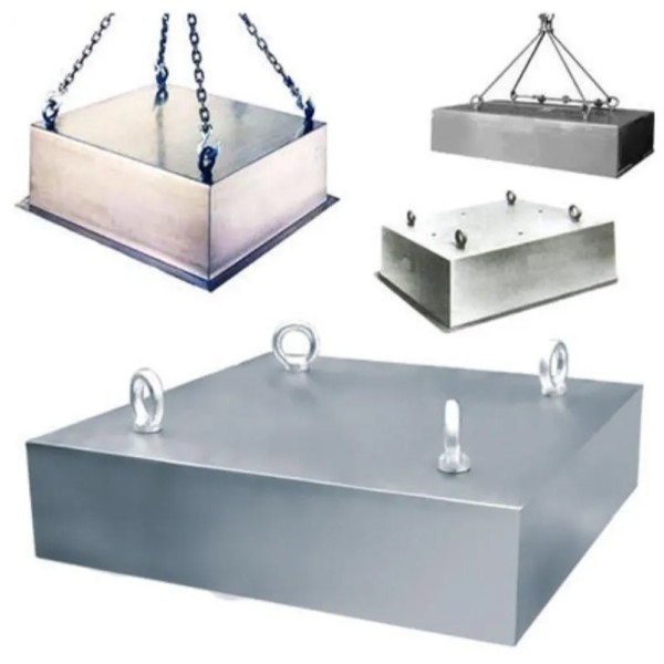 Окачени магнитни сепаратори за конвейерни ленти 500 x 400 x 180