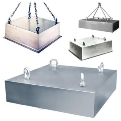 Separatoare magnetice suspendate pentru benzi transportoare 700 x 600 x 250 mm