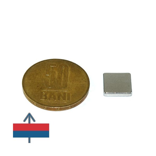 Неодимов магнит блок 10 x 10 x 0.2 мм 4