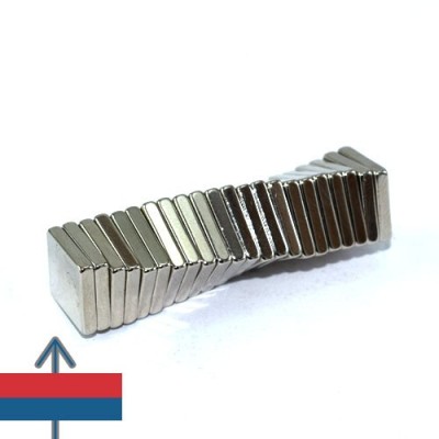 Magnet neodim bloc 10 x 10 x 02 mm 7
