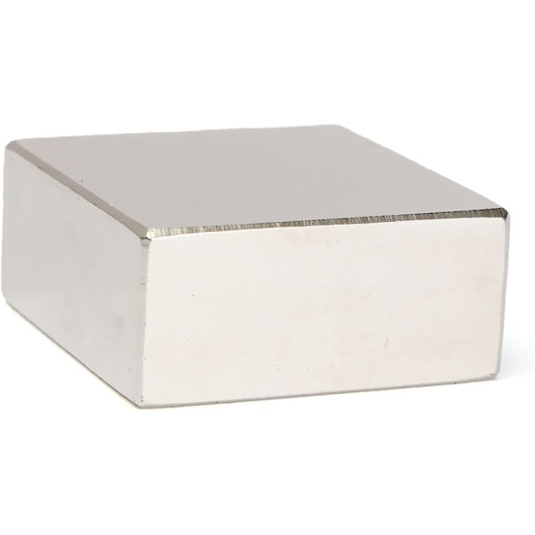 Magnet neodim bloc 40 x 40 x 20 mm orizontal