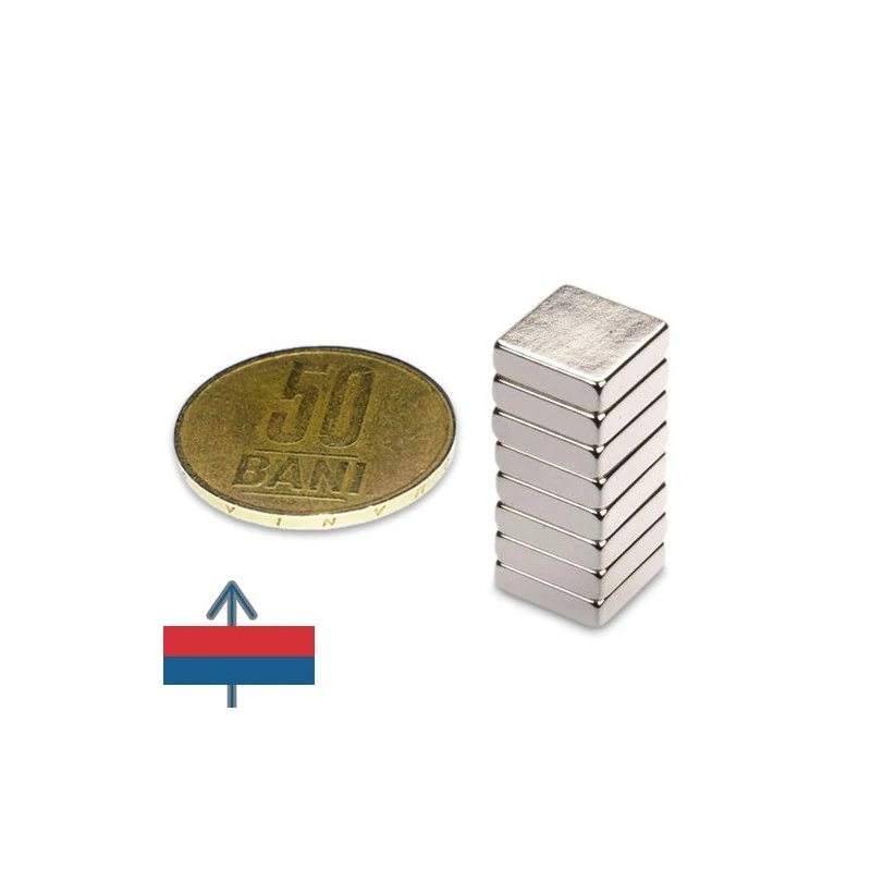 Magnet neodim bloc 10 x 10 x 03 mm 4