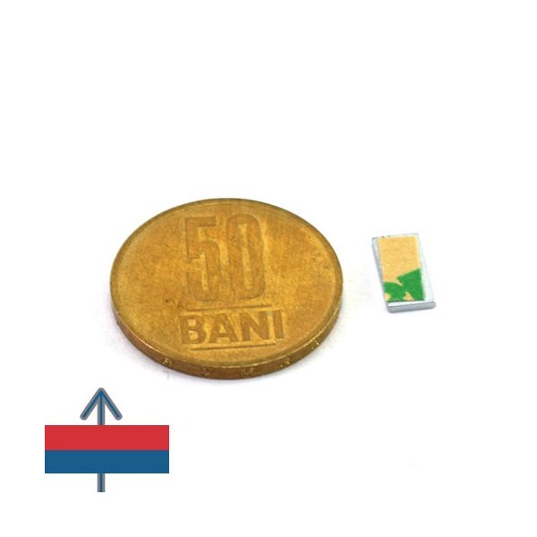 Неодимов магнит блок 10 x 5 x 0.1 мм 6