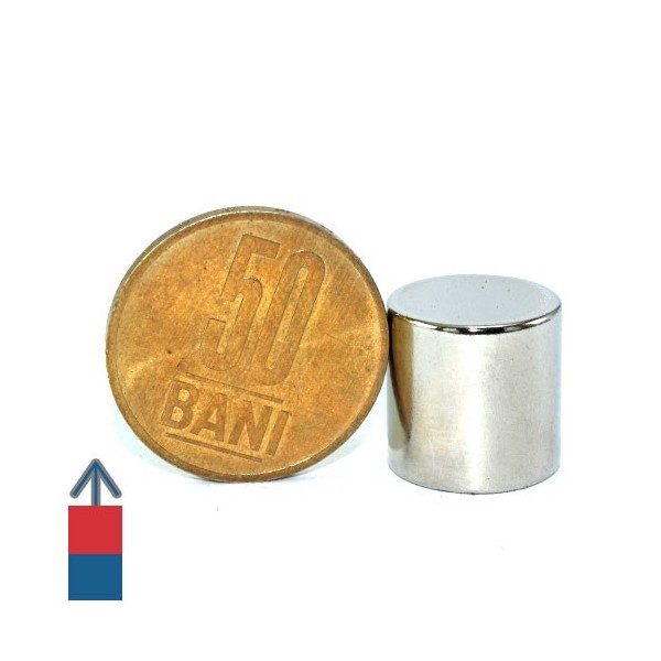 Неодимов магнит цилиндър 15 x 15 мм 1