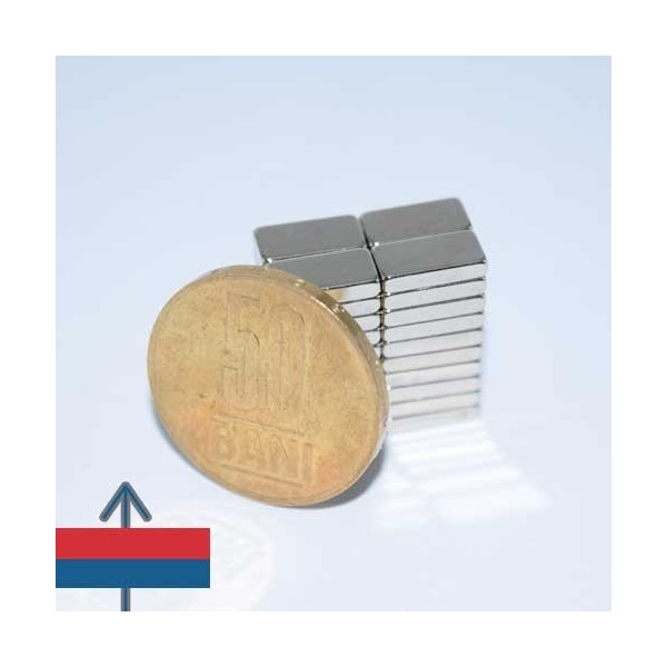 Неодимов магнит блок 10 x 5 x 0.2 мм 5