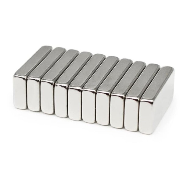 Magnet neodim bloc 10 x 4 x 2 mm - grup 3