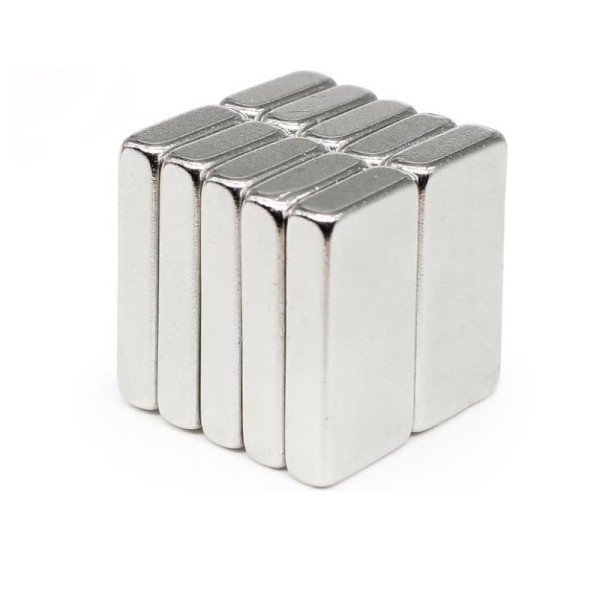 Magnet neodim bloc 10 x 4 x 2 mm - grup 4