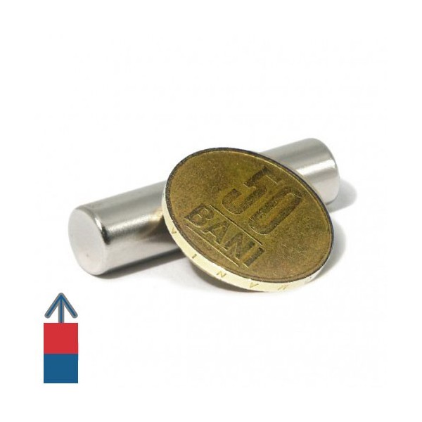 Неодимов магнит цилиндър 10 x 40 мм 1