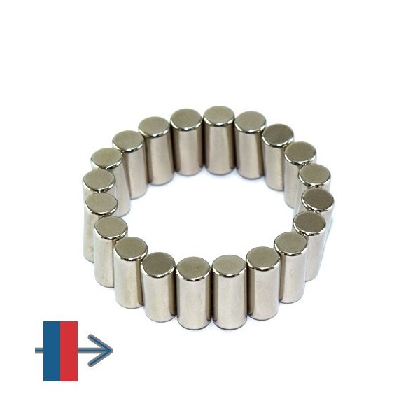 Неодимов магнит цилиндър 05 x 10 мм 10