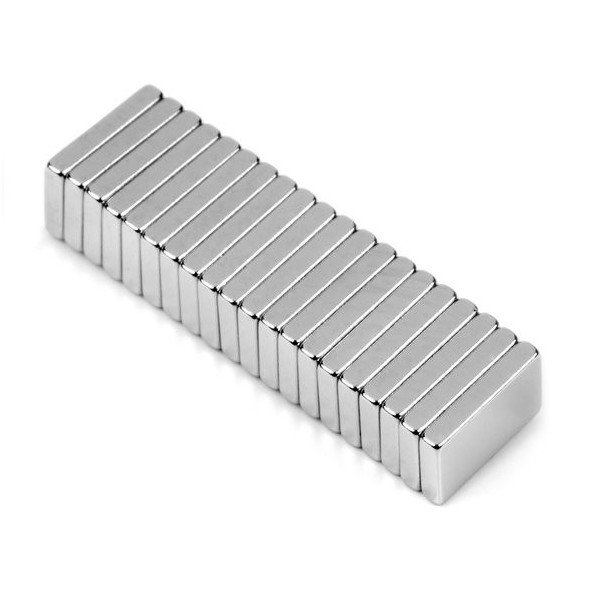Magnet neodim bloc 12 x 08 x 02 mm 1