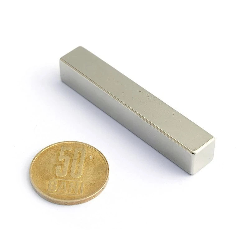 Magnet neodim bloc 60 x 10 x 10 mm - N45 orizontal