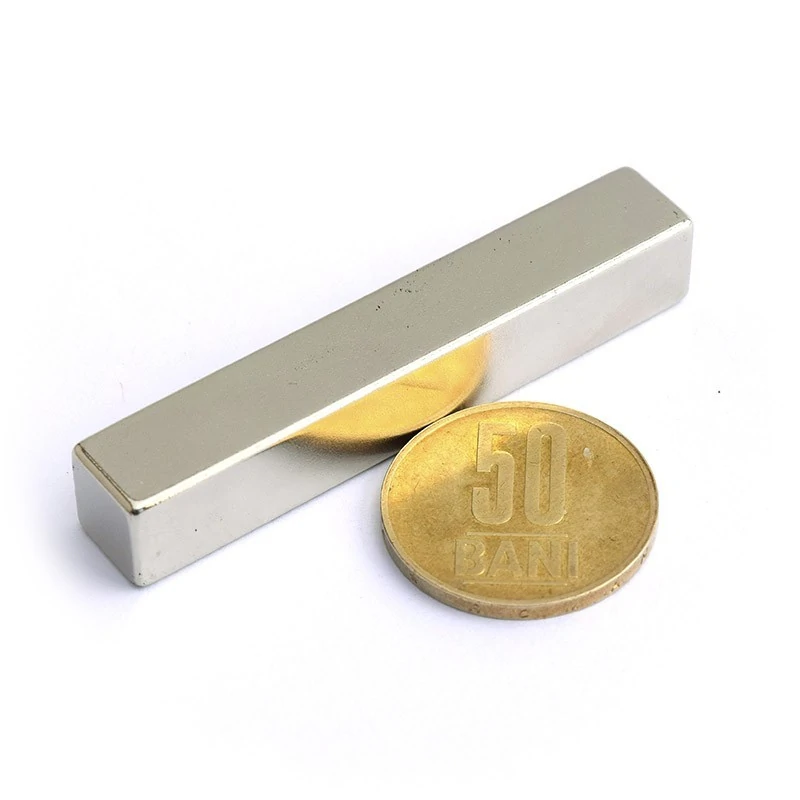 Magnet neodim bloc 60 x 10 x 10 mm - N45 orizontal