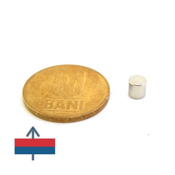 Неодимов магнит цилиндър 05 x 05 мм 2