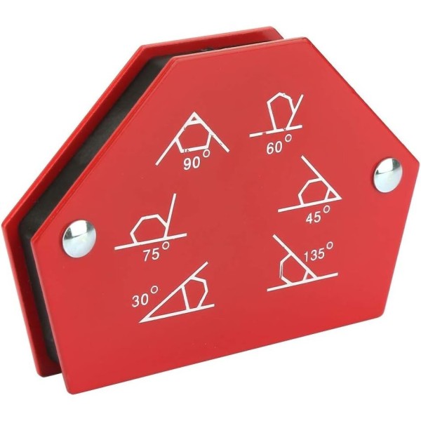 Магнитно устройство за фиксиране на части при заваряване 112 x 25 x 20 мм - тип B - с ъгли