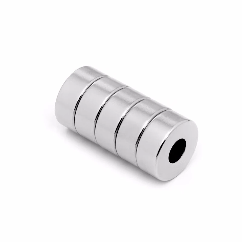 Magnet neodim inel 19 x 6 x 6 mm - 5 buc