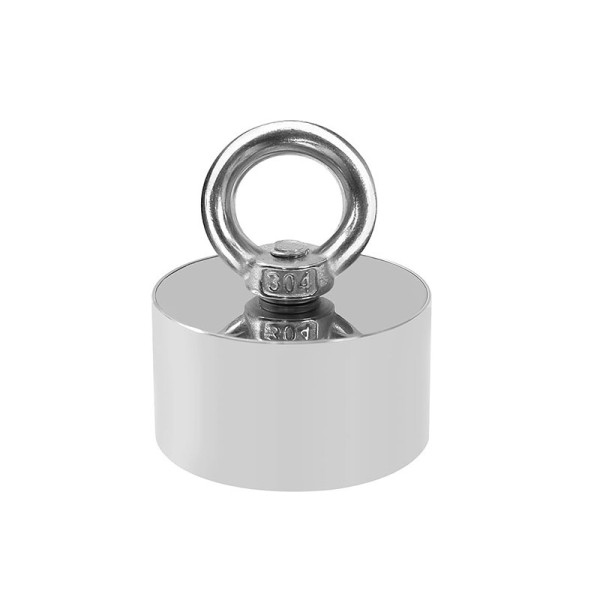 Неодимов магнит за риболов 360° Ø65 мм х В45 мм, сила 440/110 кг