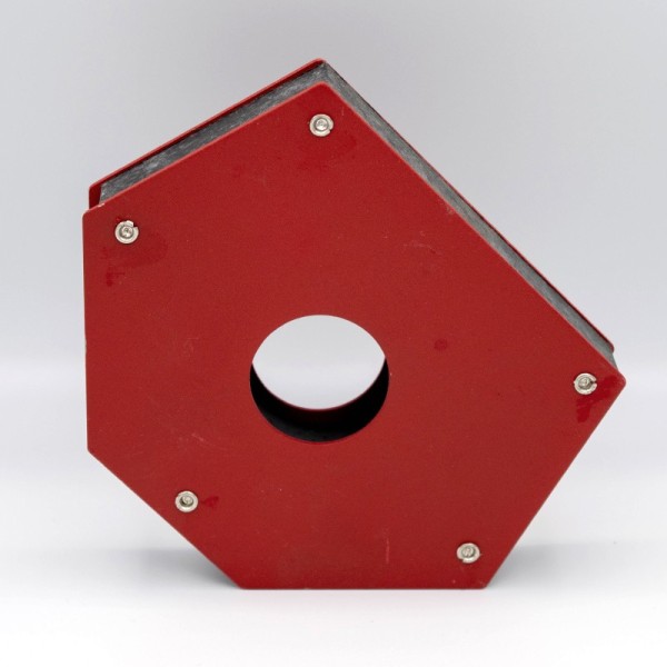 Magnet sudură 112 x 25 x 20 mm - tip B - dispozitiv magnetic fixare piese sudură - vertical