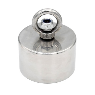 Magnet fishing 360° D 80 x H 50 mm - forță 640/160 kg