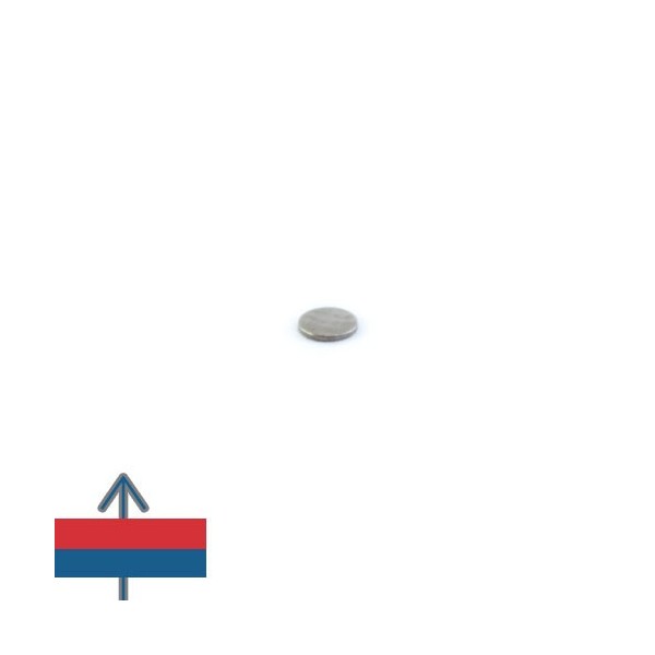 Magnet neodim disc 2.5 x 0.3 mm 3
