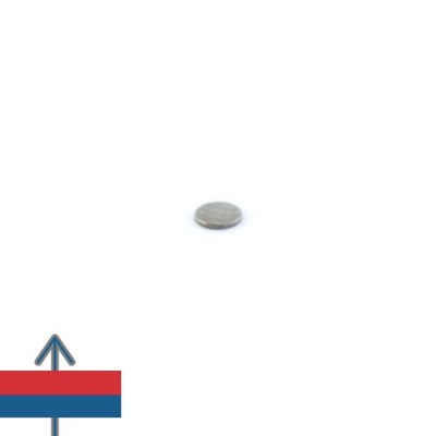 Magnet neodim disc 2.5 x 0.3 mm 3