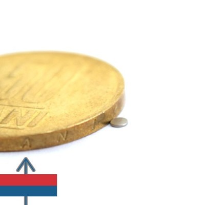 Magnet neodim disc 02 x 0.3 mm 2