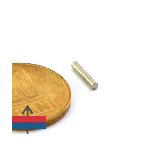 Неодимов магнит диск 02 x 01 мм 5