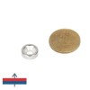 Magnet neodim inel D 10 x H 3 mm - oală fără carcasă 2
