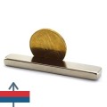 Неодимов магнит блок 60 x 10 x 05 мм 2