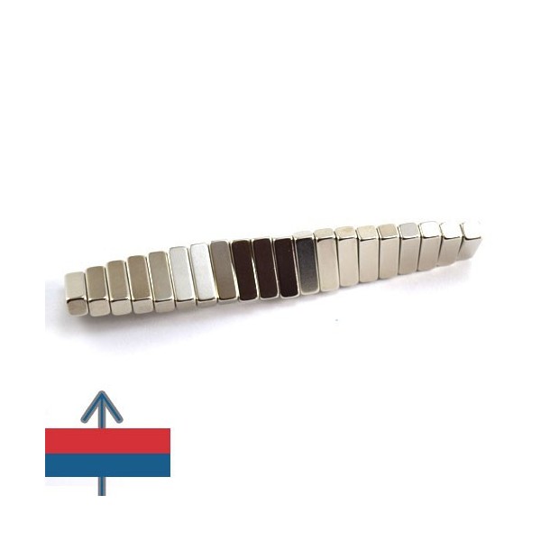 Неодимов магнит блок 15 x 5 x 5 мм 7