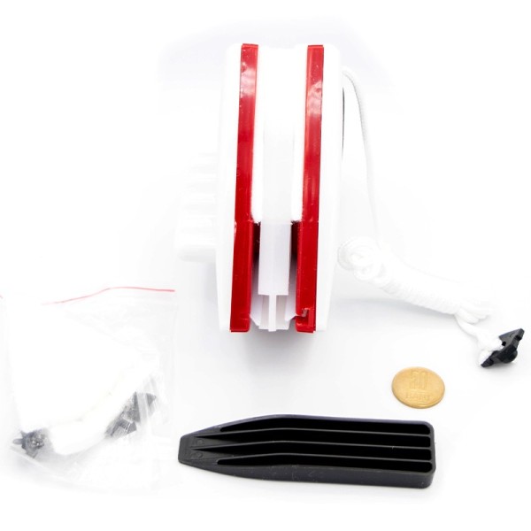 Магнитен чистач за стъкло с двоен стъклопакет, дебелина 15-25 мм - залепен