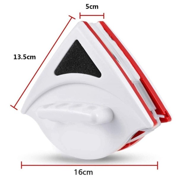 Spălător magnetic pentru geam termopan cu grosimea între 15 și 25 mm - dimensiuni