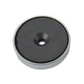 Феритен магнит тенджера Ø50 мм с дупка и фаска