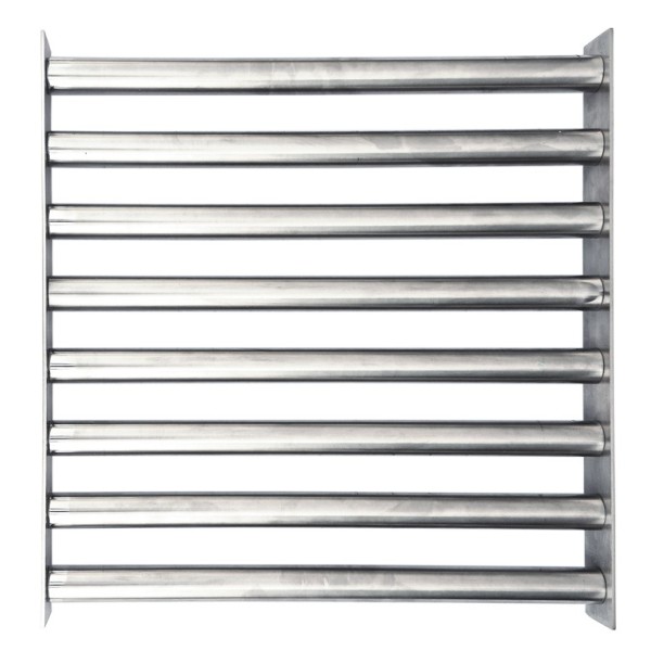 Квадратна магнитна решетка 400 x 400 x 25 mm с 8 тръби