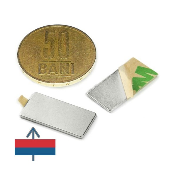 Неодимов магнит блок 20 x 10 x 0.1 мм 1