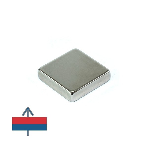 Magnet neodim bloc 20 x 20 x 05 mm 4