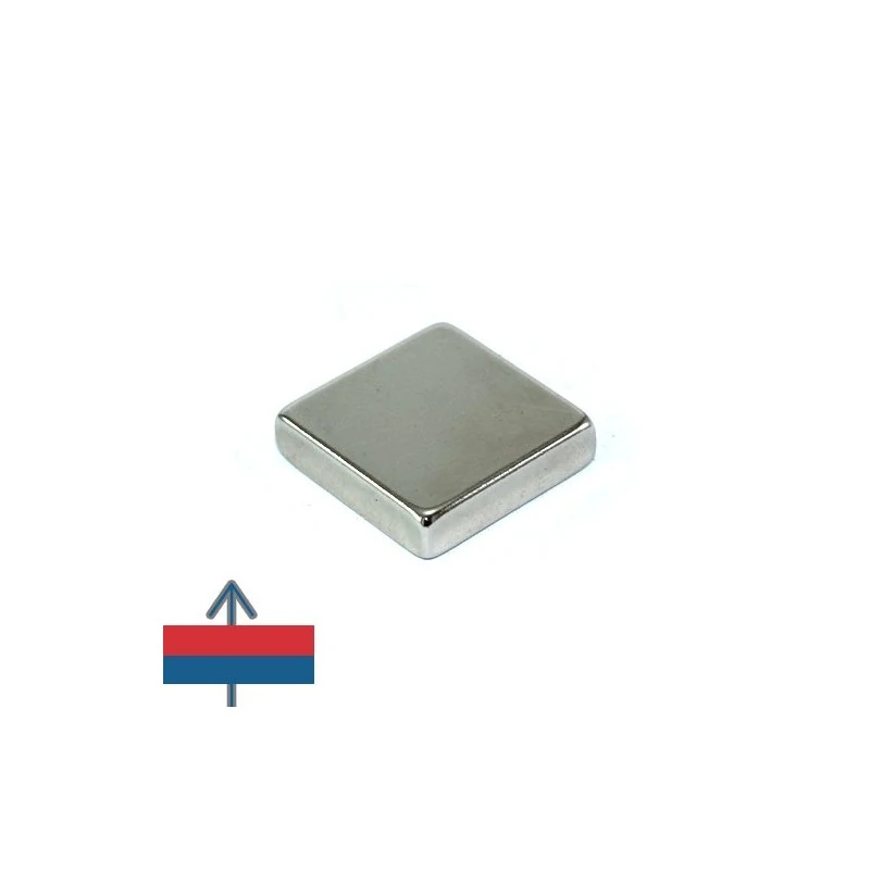Magnet neodim bloc 20 x 20 x 05 mm 4