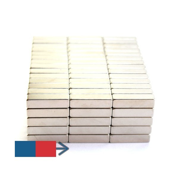 Magnet neodim bloc 25 x 06 x 06 mm 5