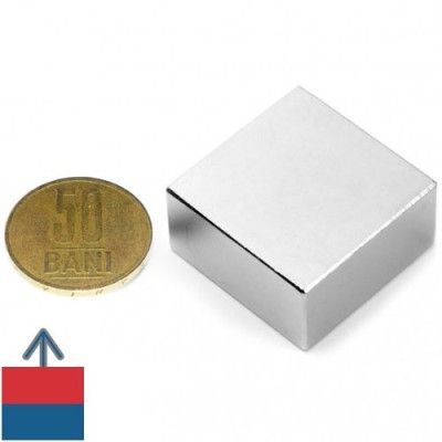 Magnet neodim bloc 30 x 30 x 15 mm 1