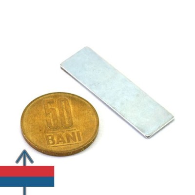 Magnet neodim bloc 40 x 12 x 1 mm 1