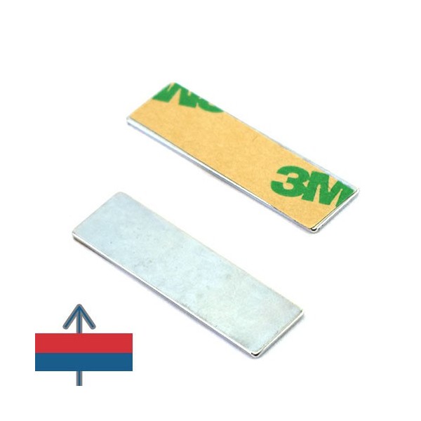 Magnet neodim bloc 40 x 12 x 1 mm 4