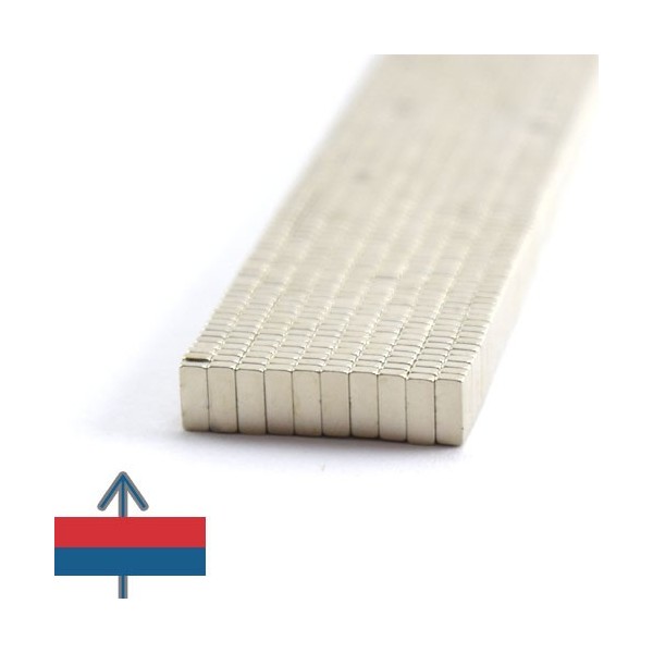 Magnet neodim bloc 5 x 2 x 1 mm 4
