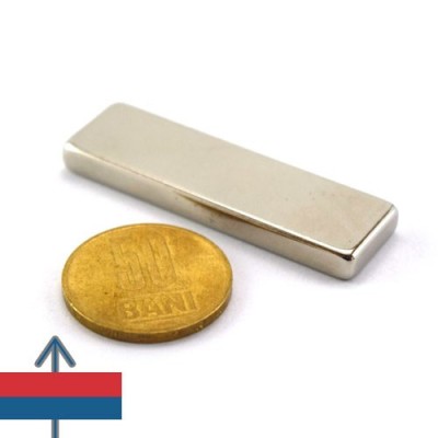 Magnet neodim bloc 50 x 15 x 05 mm 1