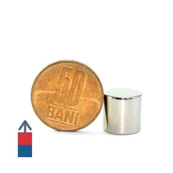 Неодимов магнит цилиндър 12.7 x 12.7 мм 3